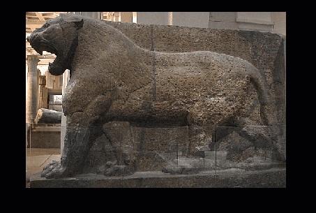 Leoni guardiani del tempio di Nimrud